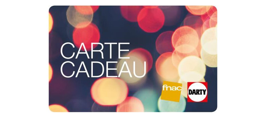 carte cadeau Darty