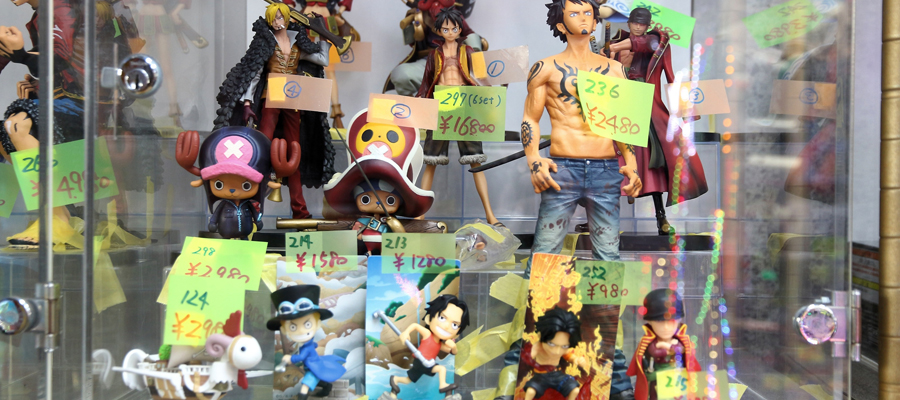 figurines Mangas